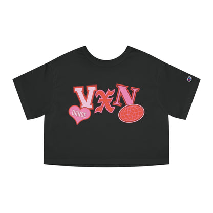 VXN Patchwork Crop Tee