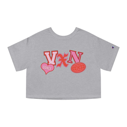 VXN Patchwork Crop Tee