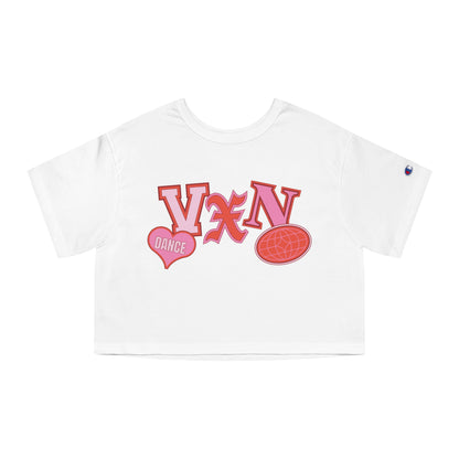 VXN Patchwork Crop Tee